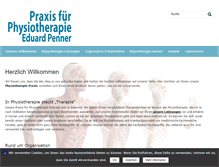 Tablet Screenshot of physiotherapie-detmold.net